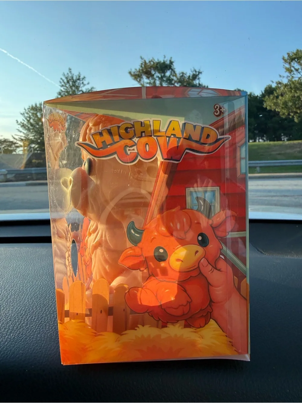 Highland Cow Squishy- Brand new in box